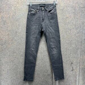 The Kooples Jeans Franky Women 25 Gray Washed Skinny Stretch Denim Pants
